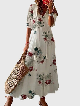אמליה | שמלת קיץ בוהו בסגנון וינטג'