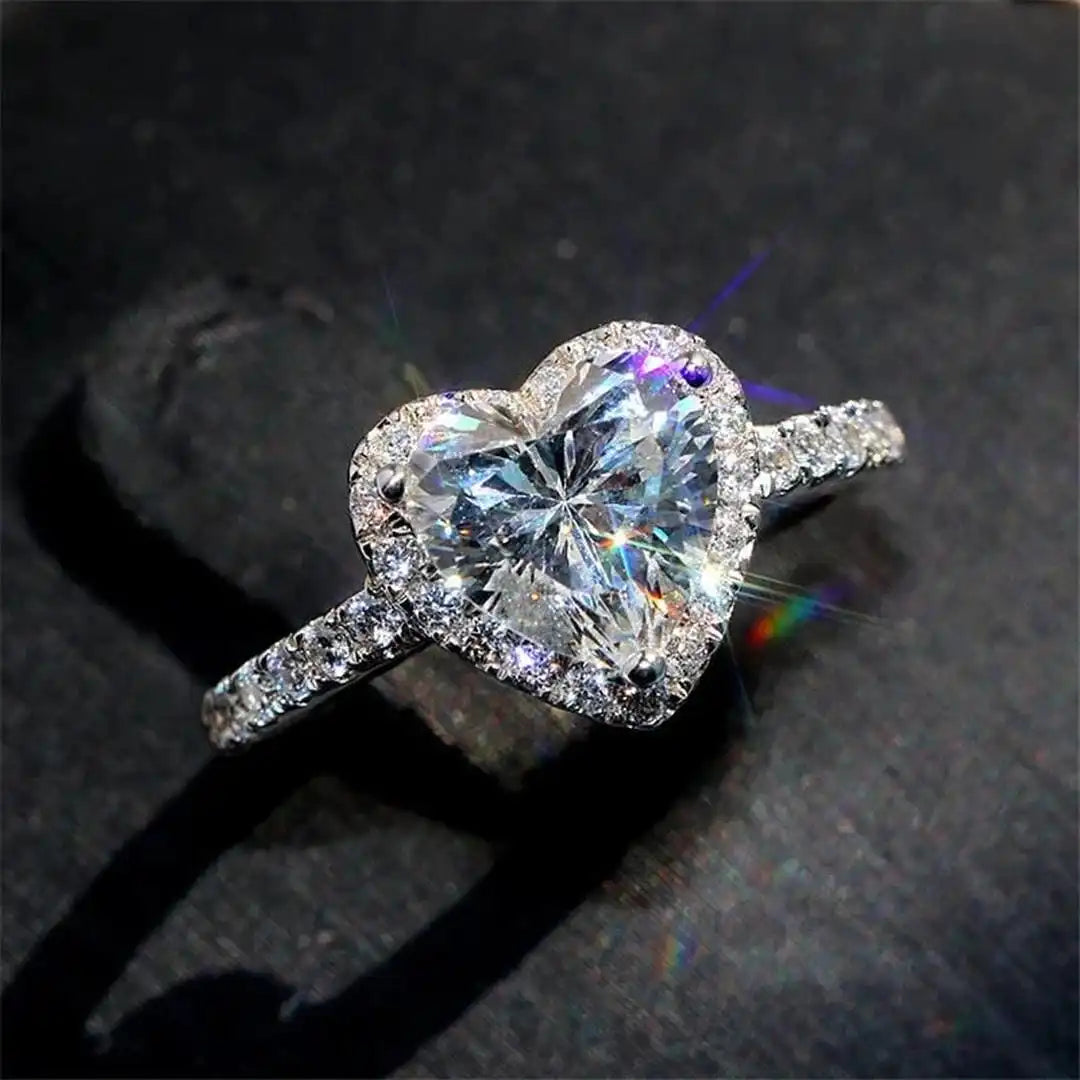 טבעת לב פיונה